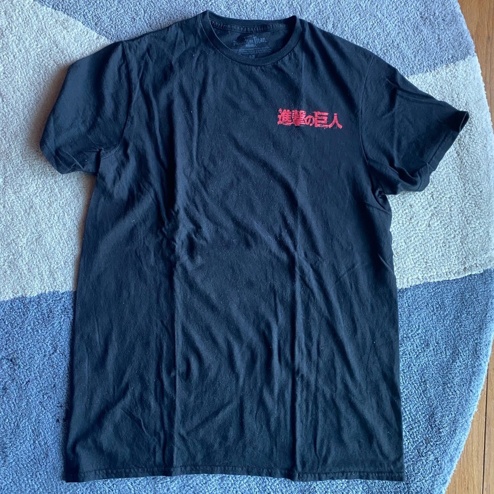Urban outfitters attack on titan graphic tee